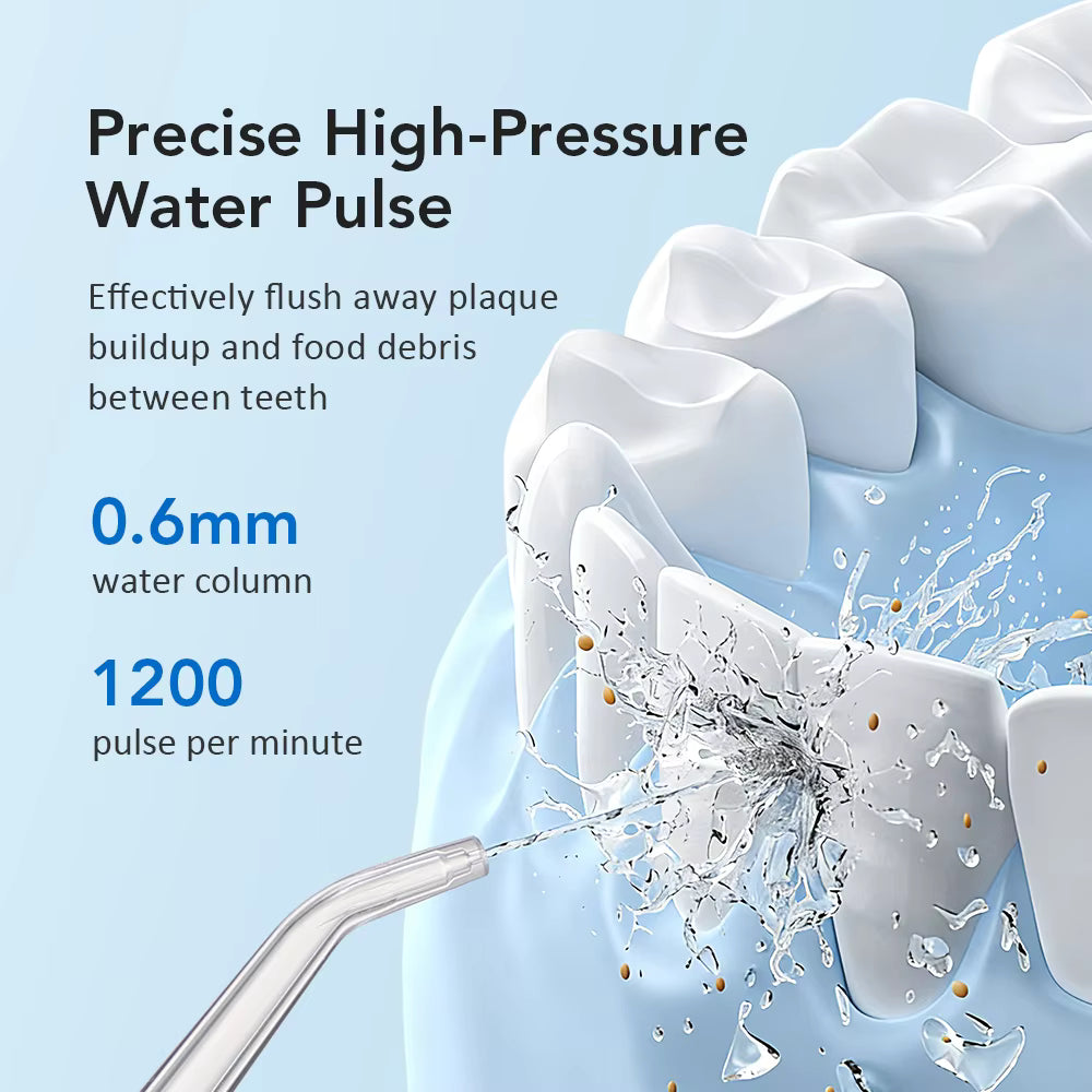 Portable 3-Mode Electric Water Flosser & Oral Irrigator