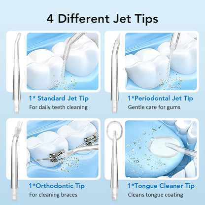 Portable 3-Mode Electric Water Flosser & Oral Irrigator
